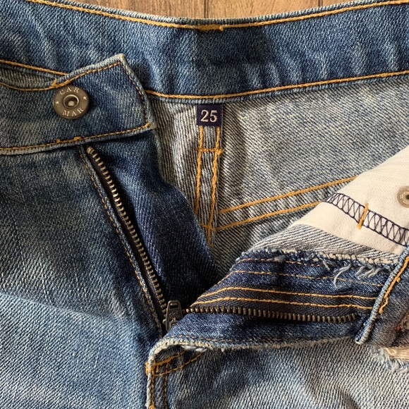 High rise denim shorts - Picture 3 of 4